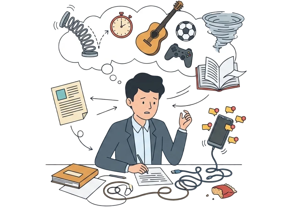 Тест на признаки СДВГ